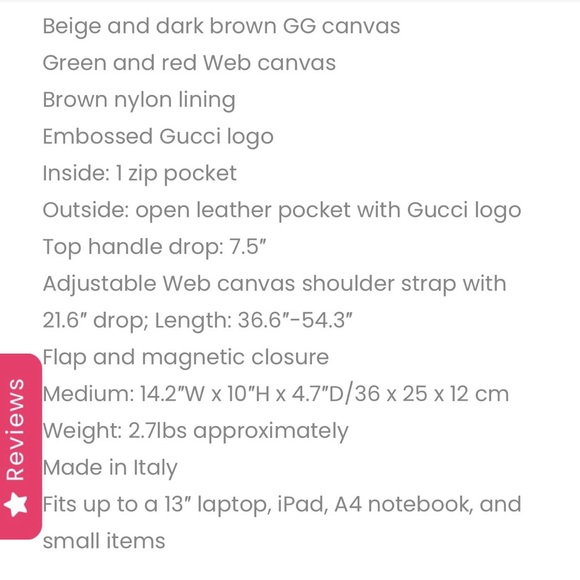 Monogram large messenger bag NOVELTY $240 - Picture 8 of 8